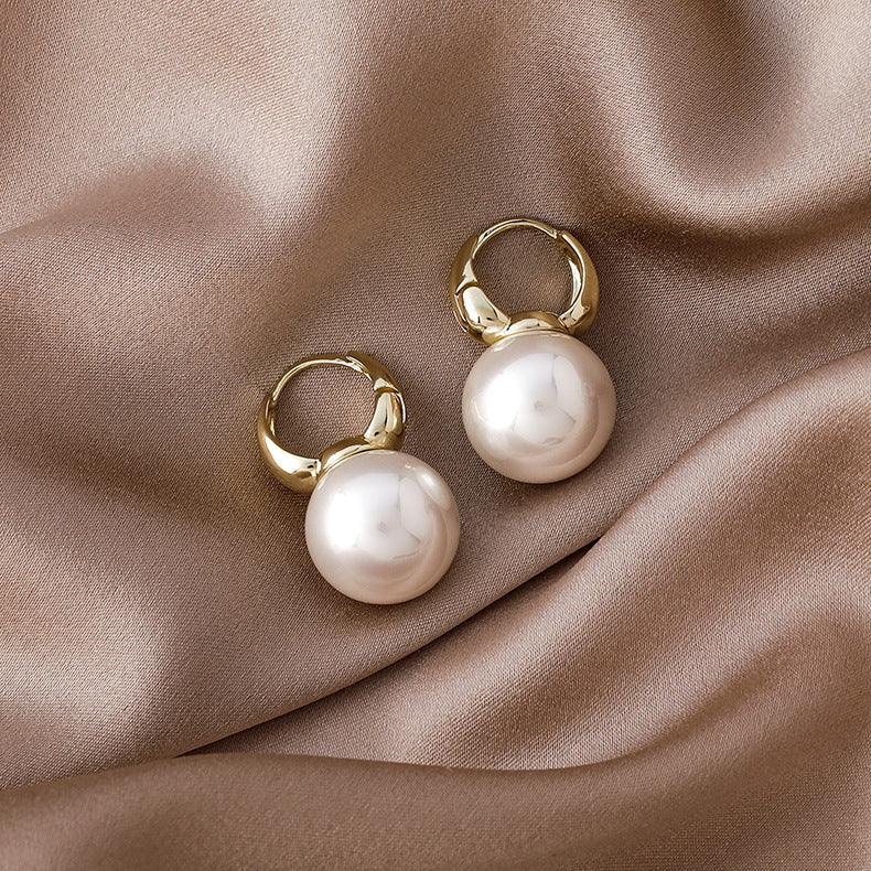 Real Pearl Earrings, Bridal Earrings, Pearl Drop Earrings, Formal Earrings, Pearl Jewelry, Gift, Pearl Stud Earrings, Classy Earrings