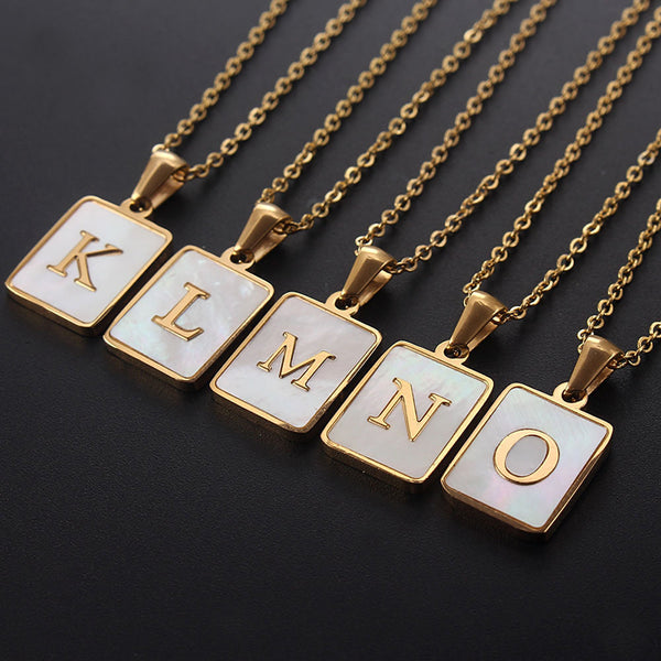 personalized pendant gold chain necklace