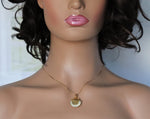 Load image into Gallery viewer, gold chain necklace with pendant
