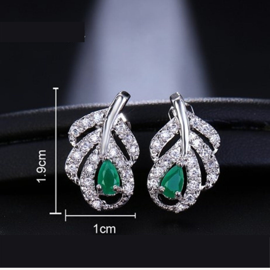 Luxury Silver Earrings