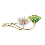 Load image into Gallery viewer, flower brooch
