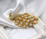 Load image into Gallery viewer, Phoenix Brooch, Crystal Bird Brooch, Peacock Brooch, Elegant Brooch, Unique Brooch, Statement Brooch, Unique Gift-Suit Brooch, Modern Brooch
