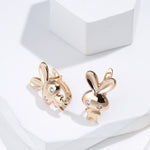 Load image into Gallery viewer, cute rose gold earrings
