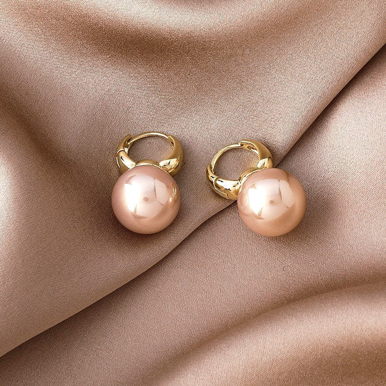 Real Pearl Earrings, Bridal Earrings, Pearl Drop Earrings, Formal Earrings, Pearl Jewelry, Gift, Pearl Stud Earrings, Classy Earrings