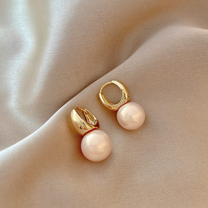 Real Pearl Earrings, Bridal Earrings, Pearl Drop Earrings, Formal Earrings, Pearl Jewelry, Gift, Pearl Stud Earrings, Classy Earrings